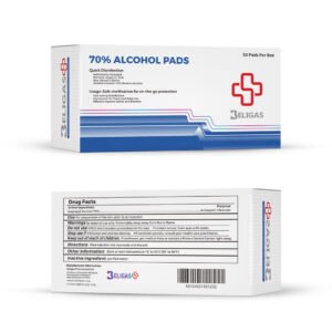 Beligas 70% Alcohol Pads 50 Pads