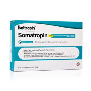 Somatropin, 10 IU (1 complete cycle: 100 IU total)