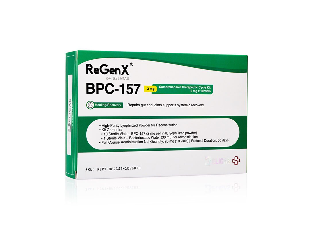 BPC-157, 2 mg (1 complete cycle: 20 mg total)
