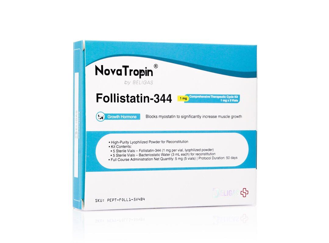 Follistatin-344, 1 mg (1 complete cycle: 5 mg total)