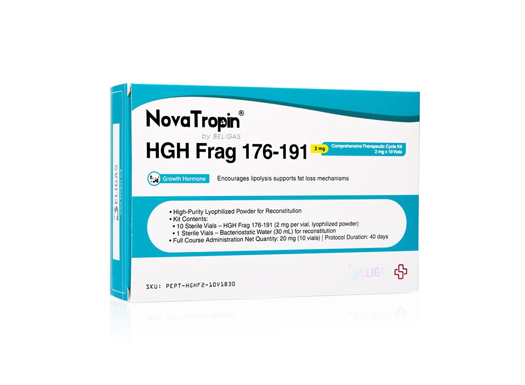 HGH Frag 176-191, 2 mg (1 complete cycle: 20 mg total)
