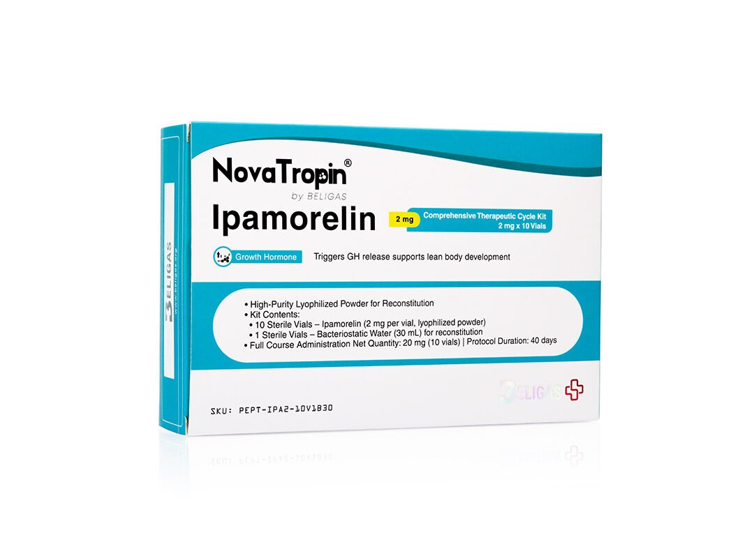 Ipamorelin, 2 mg (1 complete cycle: 20 mg total)