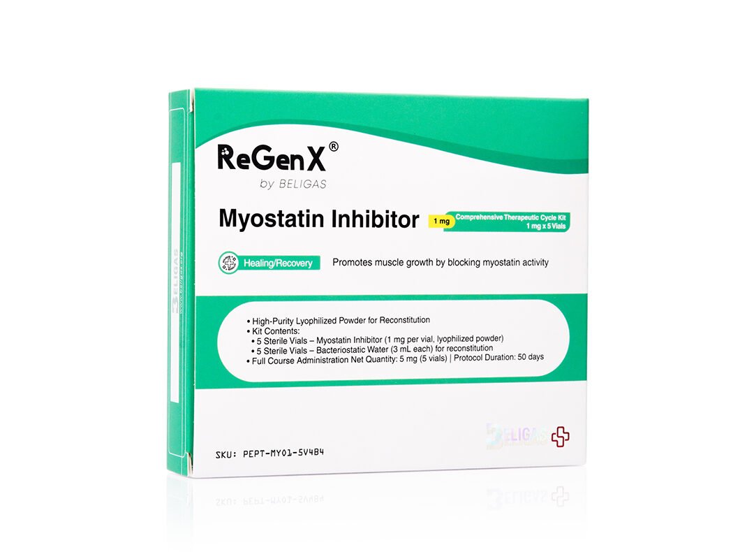 Myostatin Inhibitor, 1 mg (1 complete cycle: 5 mg total)
