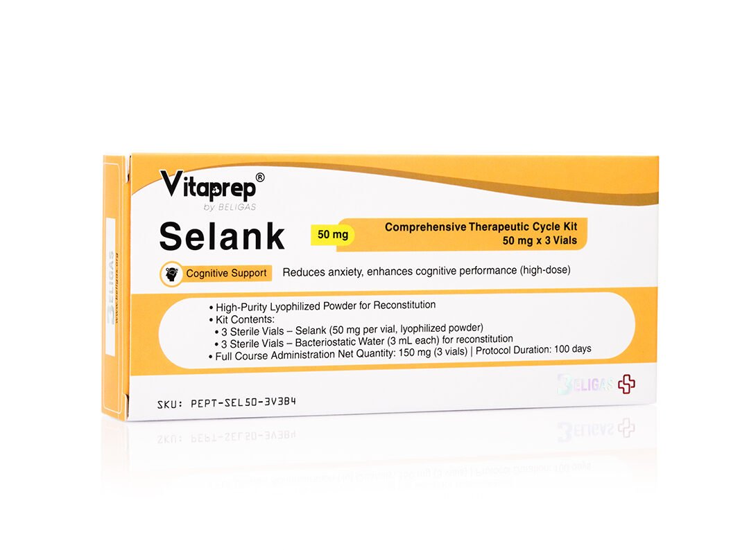 Selank, 50 mg (1 complete cycle: 150 mg total)