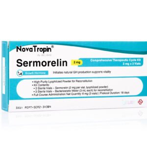 Sermorelin, 2 mg (1 complete cycle: 6 mg total)