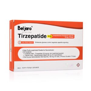 Tirzepatide, 10 mg (1 complete cycle: 100 mg total)