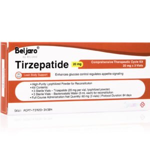 Tirzepatide, 20 mg (1 complete cycle: 60 mg total)