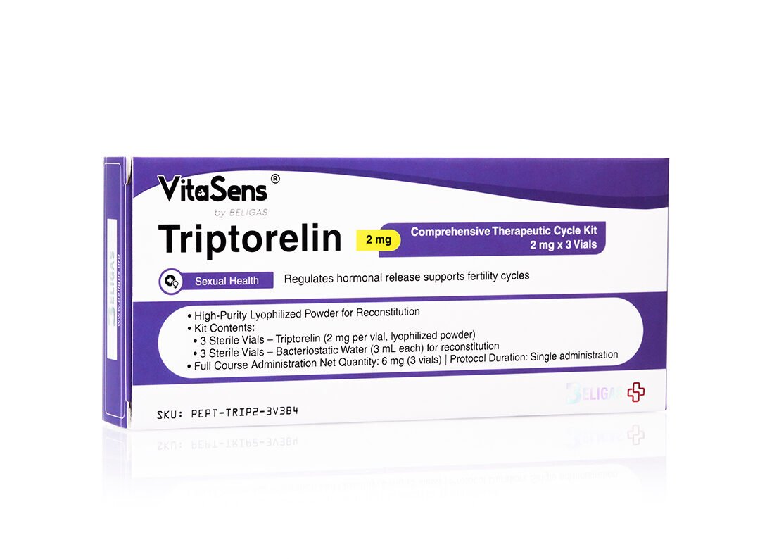 Triptorelin, 2 mg (1 complete cycle: 6 mg total)