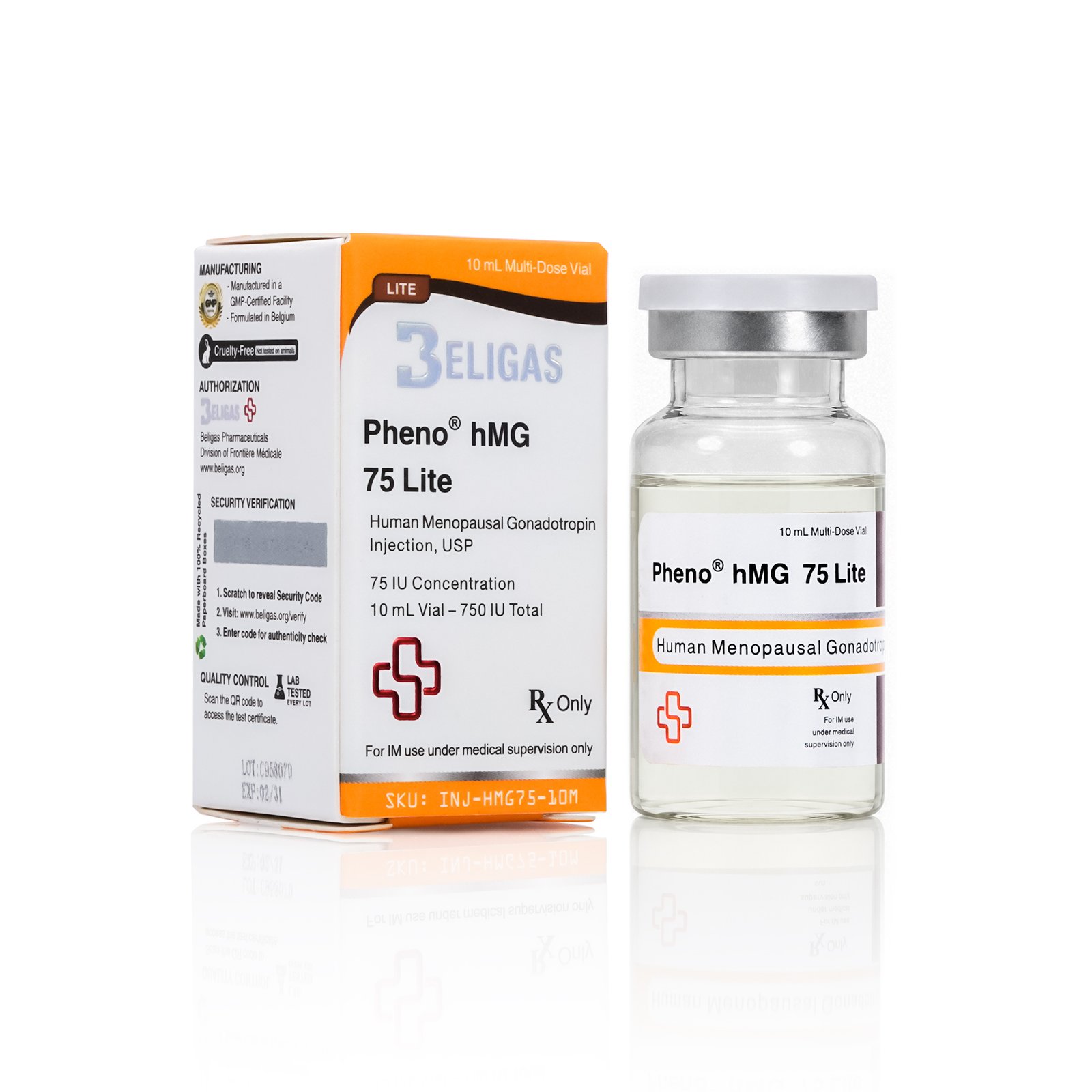 Human Menopausal 75iu (1 vial)